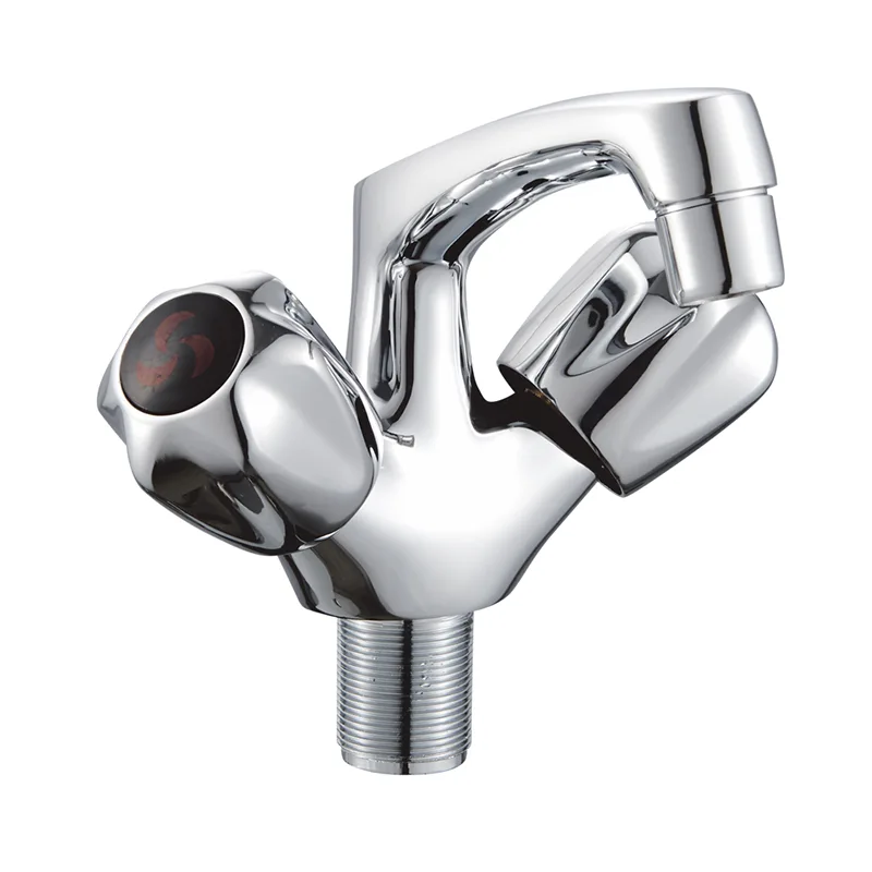 صنبور حوض ذو فتحة واحدة بمقبض مزدوج