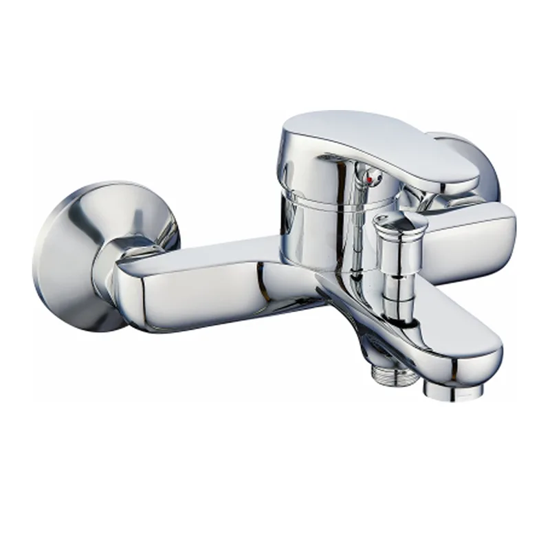 خلاط حمام ثلاثي الاتجاهات مثبت على الحائط